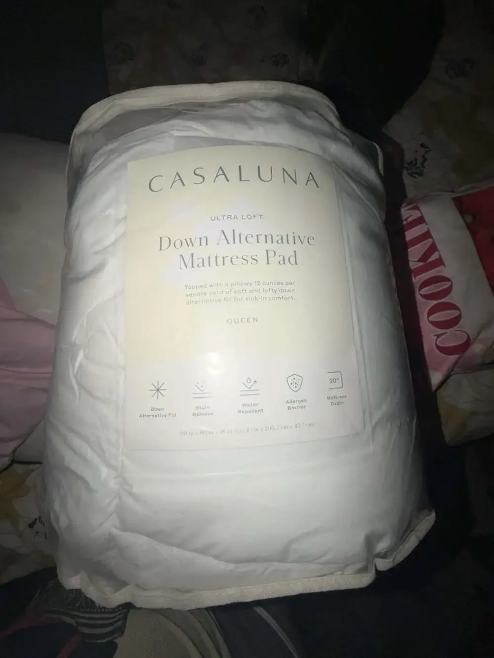 Casaluna Ultra Loft Down Alternative Mattress Pad Queen